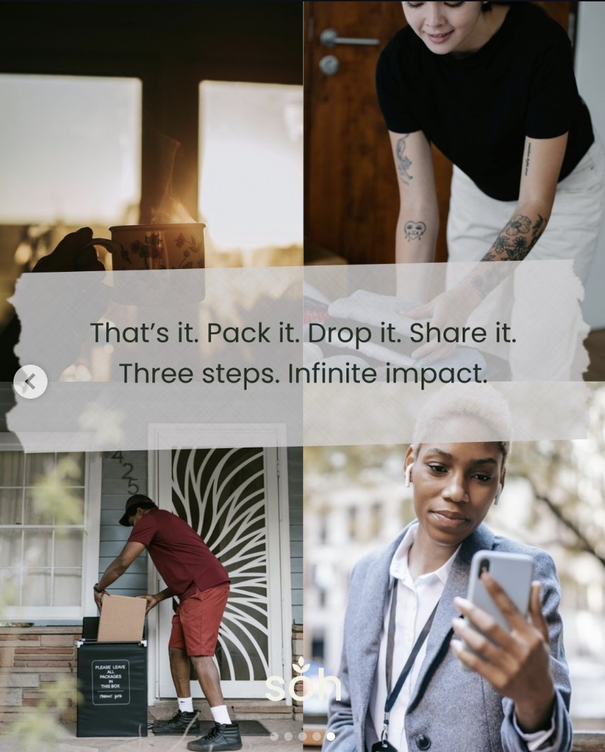 Three steps, infinite impact